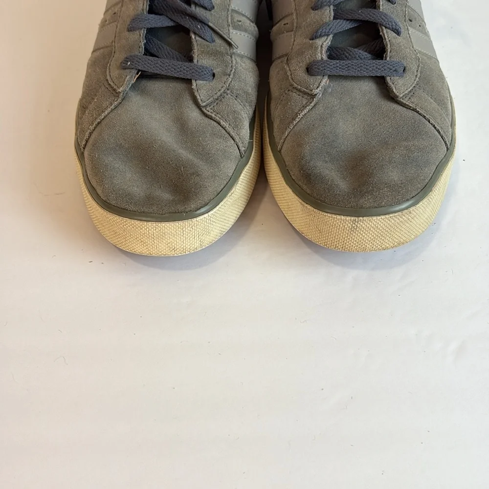 Adidas Grey Suede Classic Sneakers
